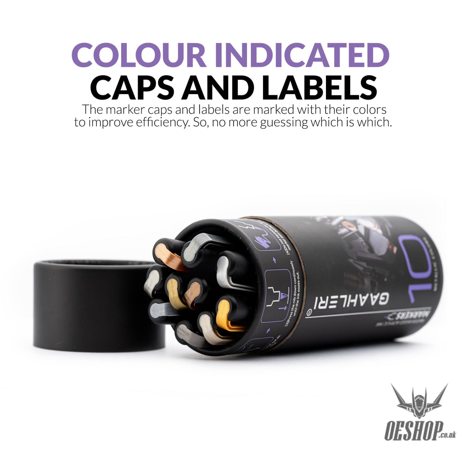 Gaahleri Metallic Series Marker Set of 10 Colours Markers