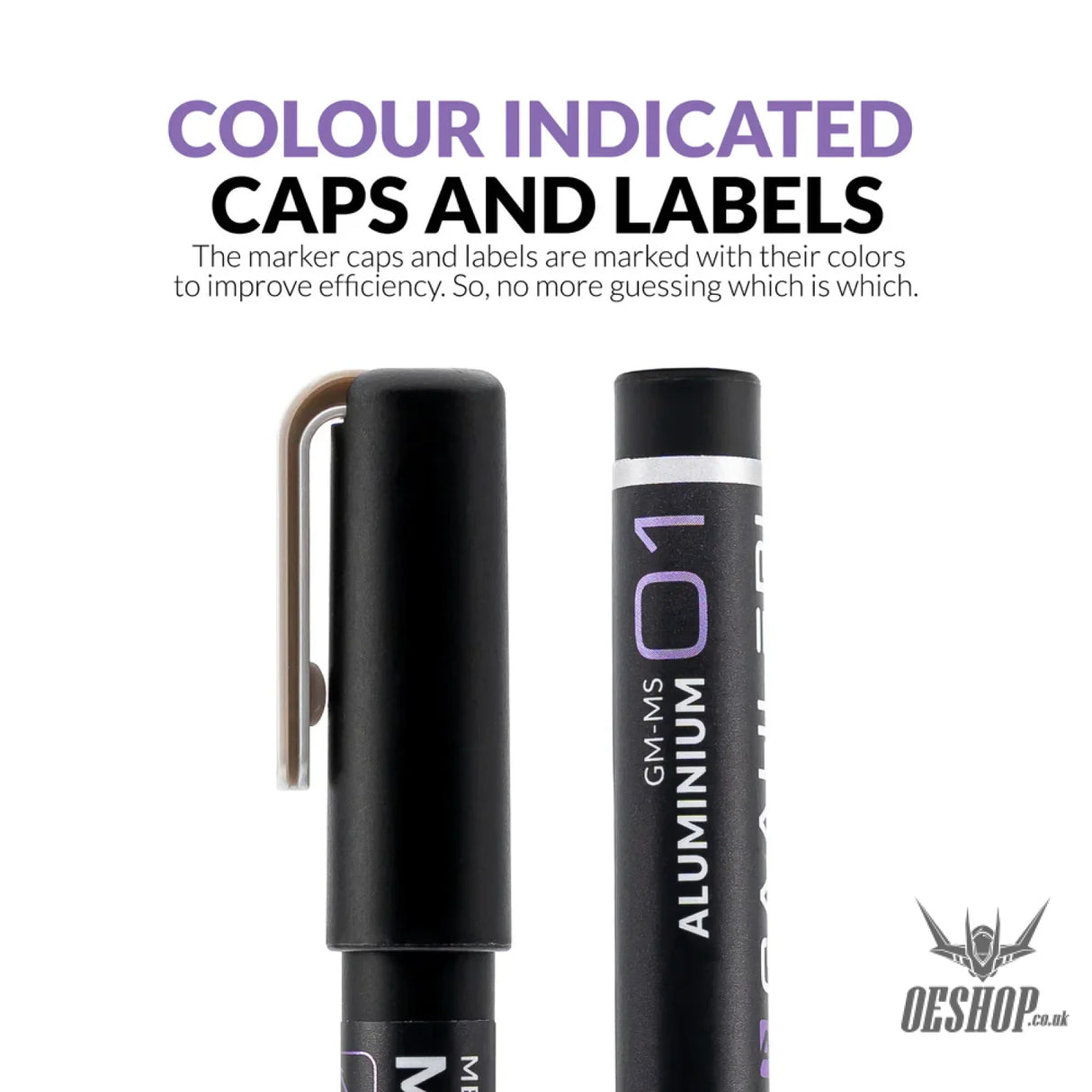 Gaahleri Metallic Series Markers x2 Aluminium Markers