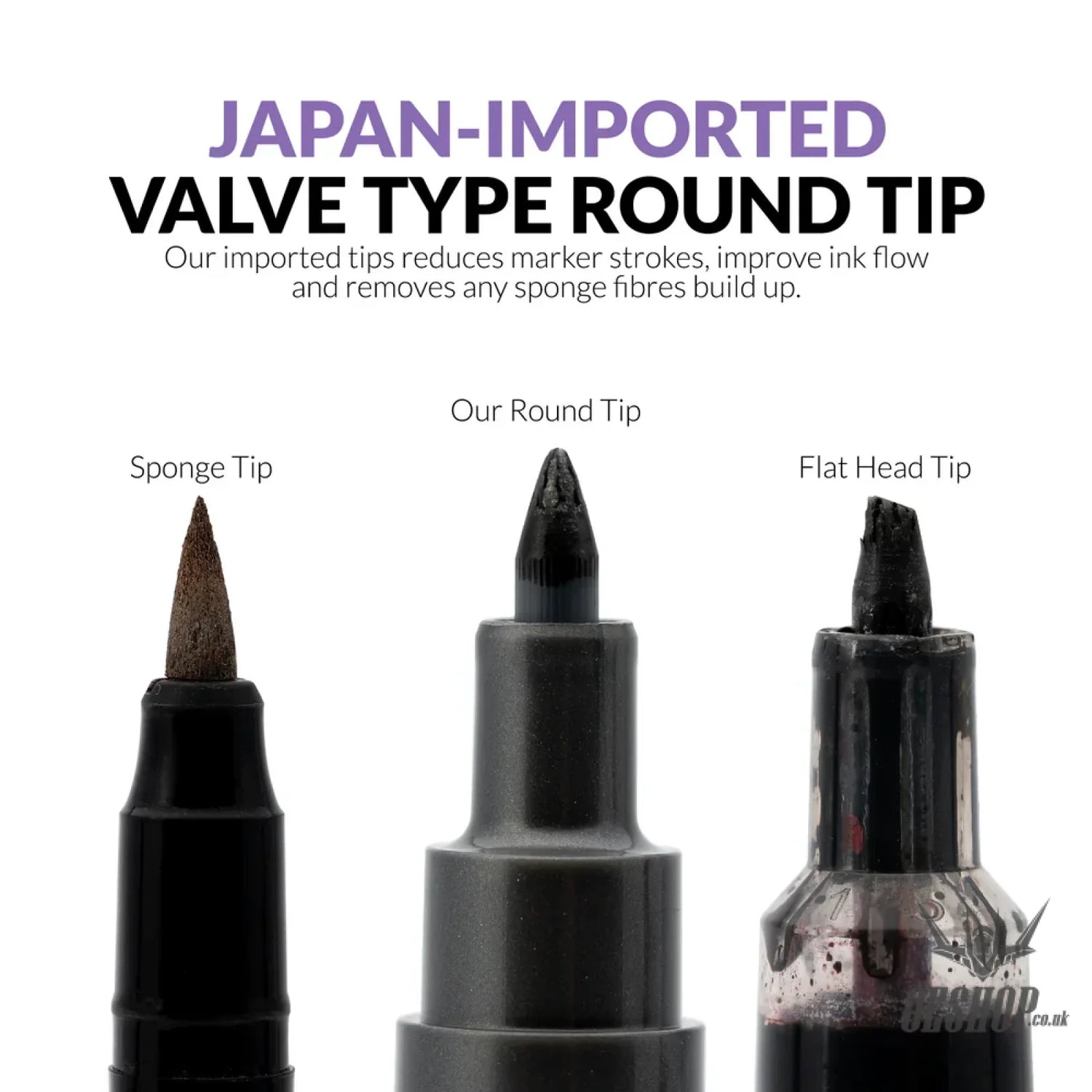 Gaahleri Metallic Series Markers x2 Aluminium Markers