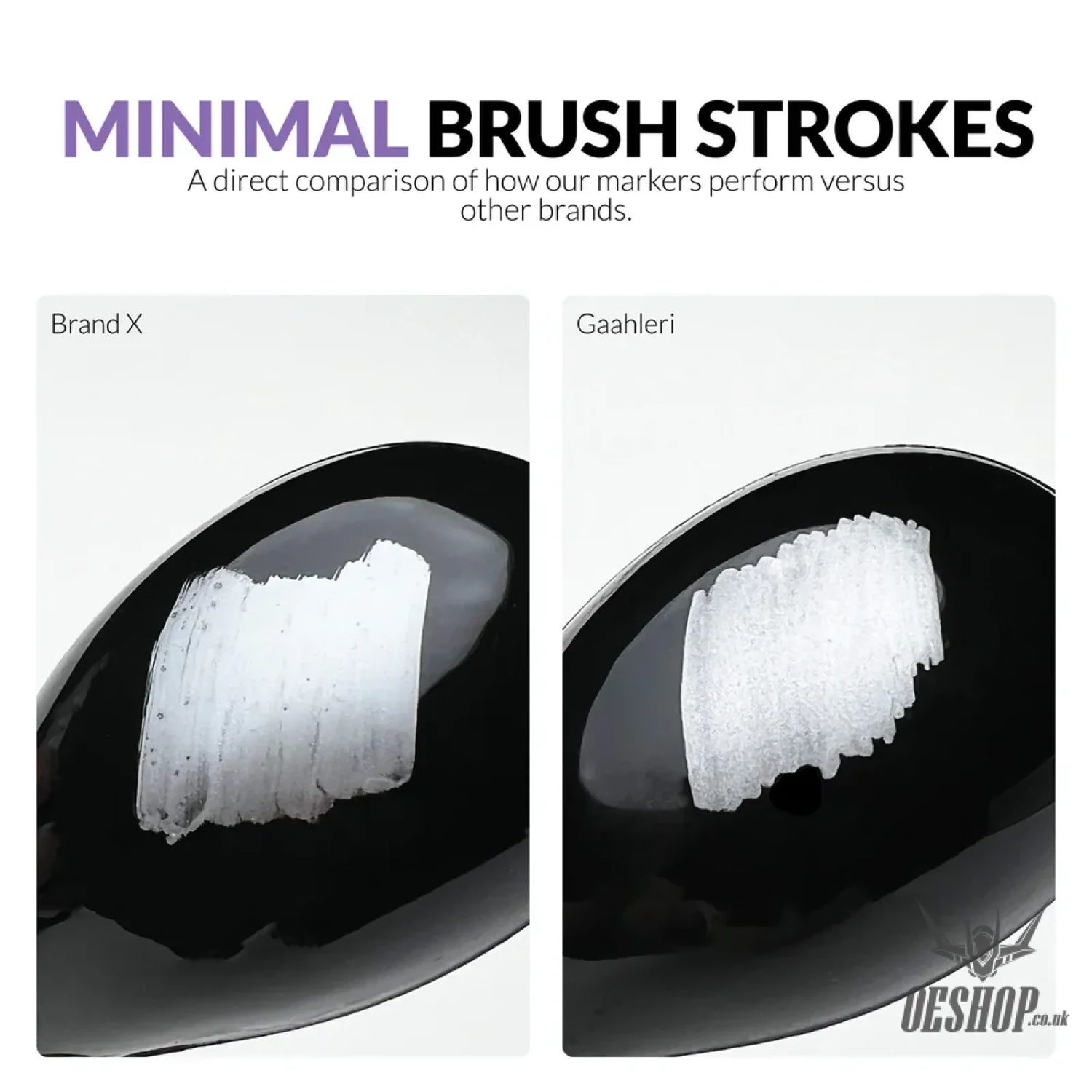 Gaahleri Metallic Series Markers x2 Aluminium Markers