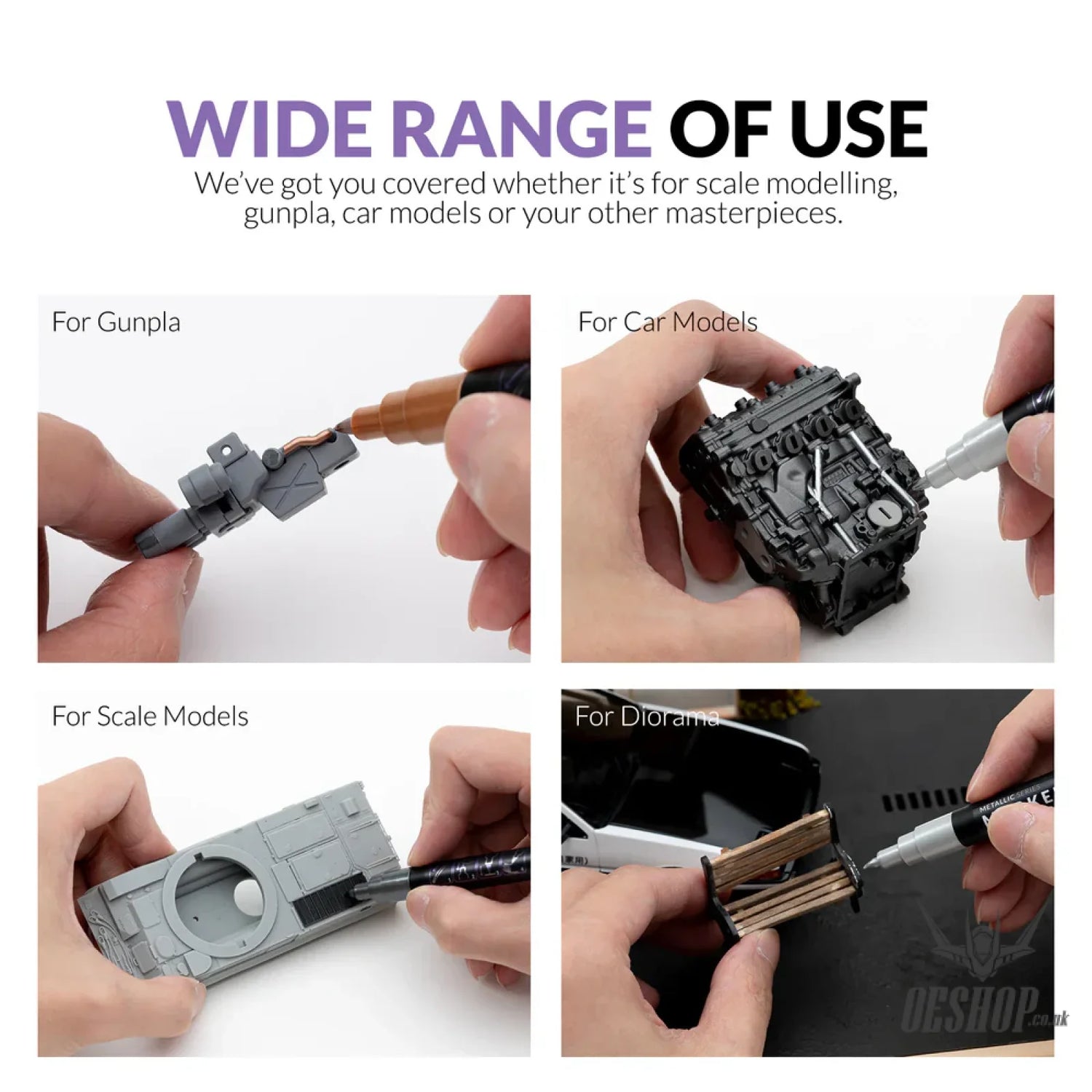 Gaahleri Metallic Series Markers x2 Dark Gold Markers