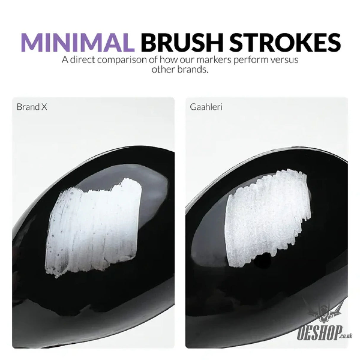 Gaahleri Metallic Series Markers x2 Dark Iron Markers