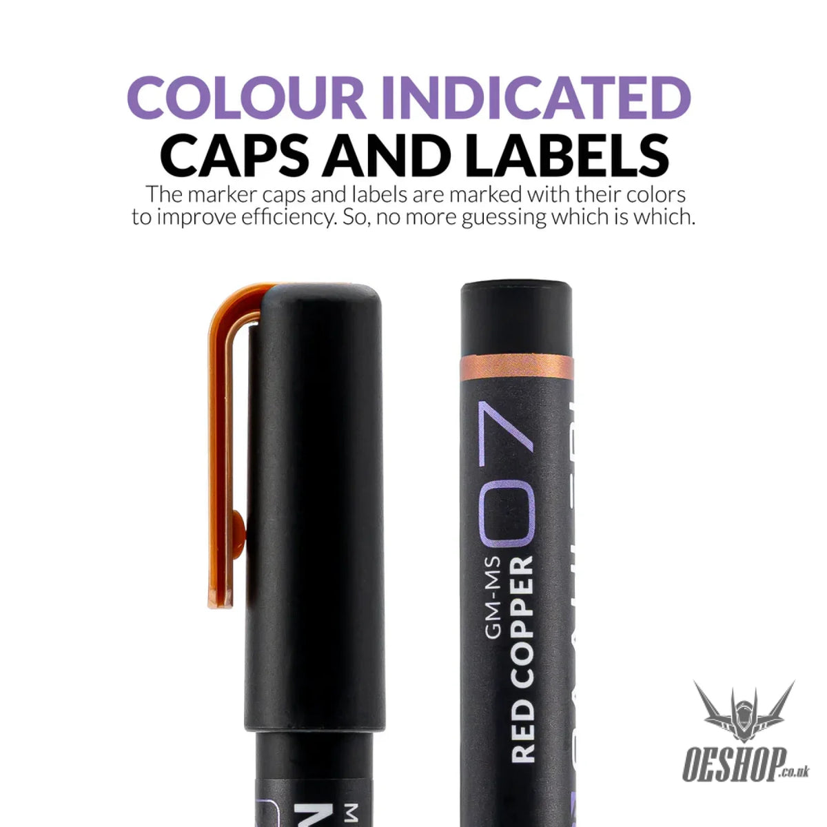Gaahleri Metallic Series Markers x2 Red Copper Markers