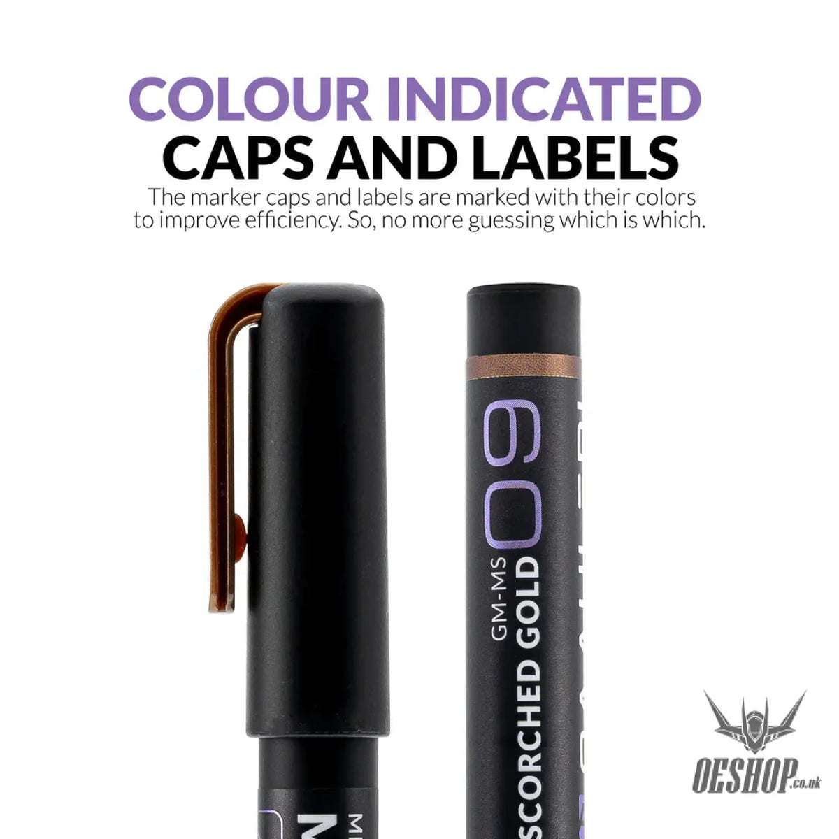 Gaahleri Metallic Series Markers x2 Scorched Gold Markers