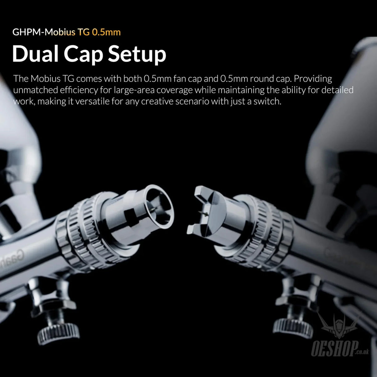 Gaahleri Premium Series GHPM-Mobius TG 0.5mm Airbrush Airbrushes