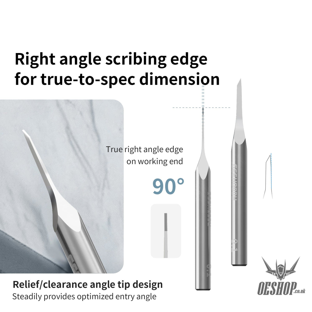 GEEHobby G-AXIS Push Broach / G-NANO Edge Scraper - Craft Knives