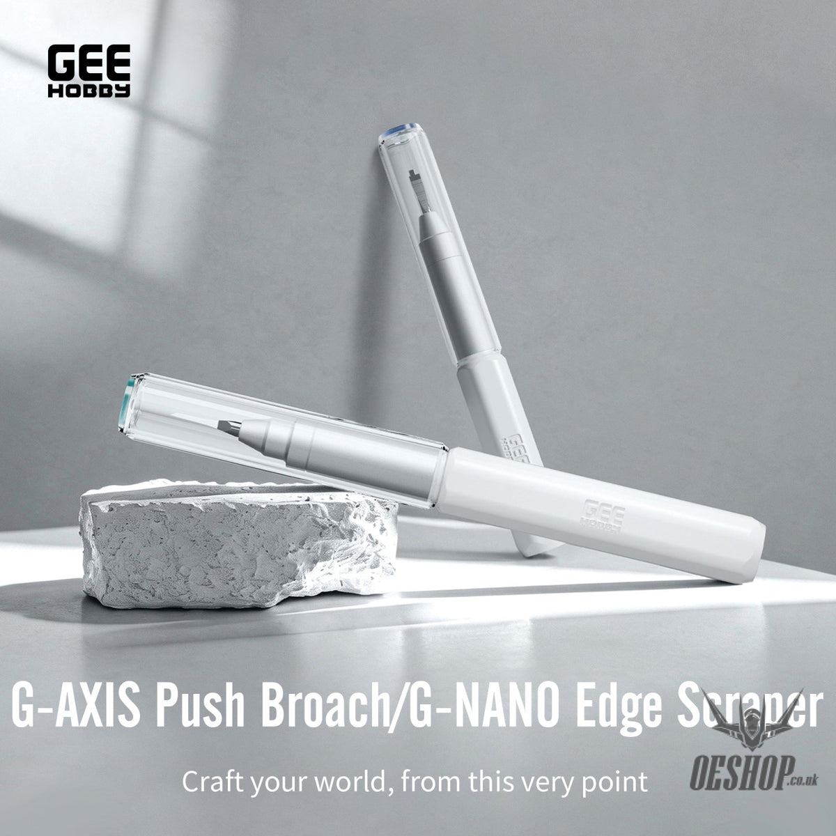 GEEHobby G-AXIS Push Broach / G-NANO Edge Scraper - Craft Knives