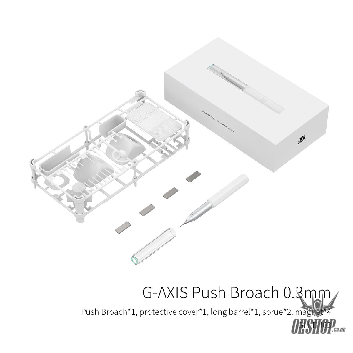 GEEHobby G-AXIS Push Broach / G-NANO Edge Scraper - GH-EH03 - Craft Knives