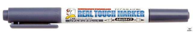 GSI Mr.Hobby GM401 Gundam Marker Real Touch Gray 1 (Renewal) Markers