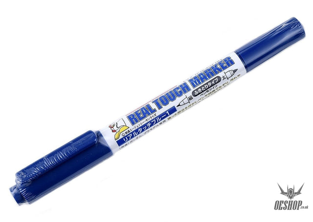 GSI Mr.Hobby GM403 Gundam Marker Real Touch Blue 1 (Renewal) Markers
