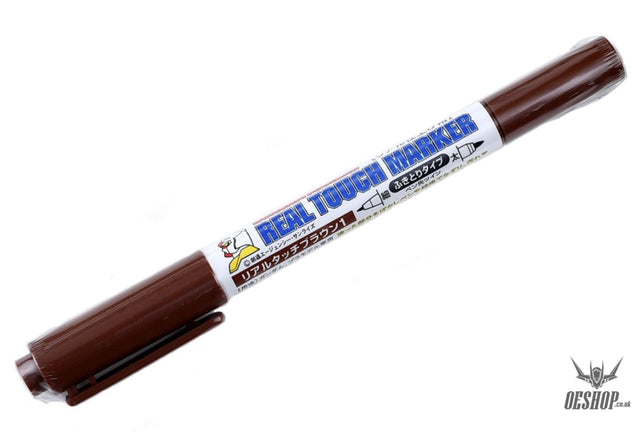 GSI Mr.Hobby GM407 Gundam Marker Real Touch Brown 1 (Renewal) Markers