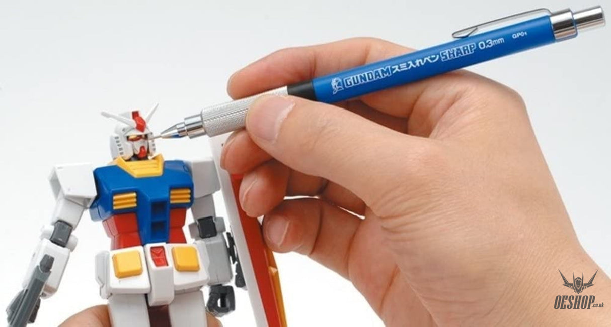 GSI Mr.Hobby GP01Gundam Marker Black Liner with Mechanical Pencil Sharp, 0.3mm GSI Creos Mr. Hobby 6.99 OEShop
