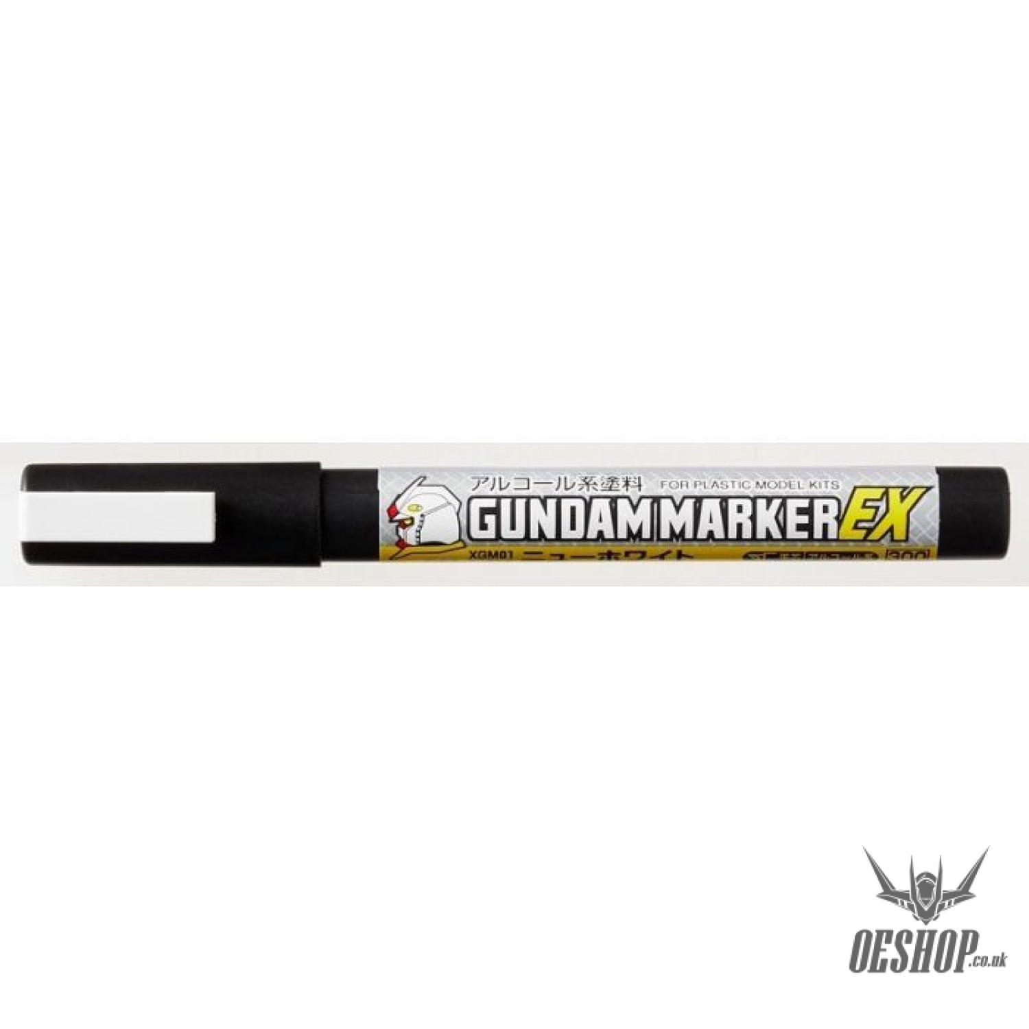 GSI Mr.Hobby XGM01 Gundam Marker EX New White Model Kit Pen GSI Creos Mr. Hobby 4.49 OEShop