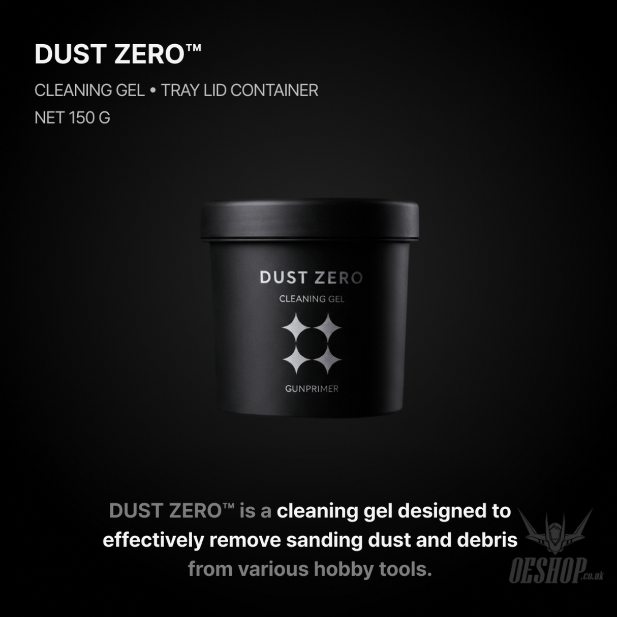 Gunprimer DUST ZERO Cleaning Gel 150g DZ-TC-150 / Refill Pack 500g DZ-RF-500 - Sanding Tools