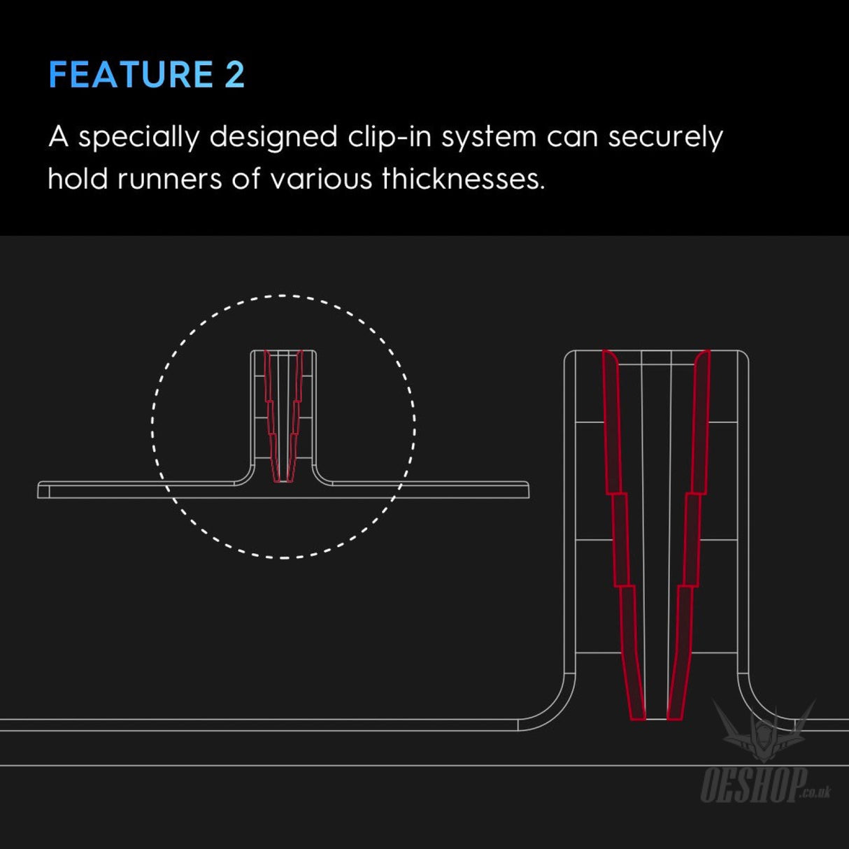 Gunprimer Runner Clip RC-SK10 Storage & Organization