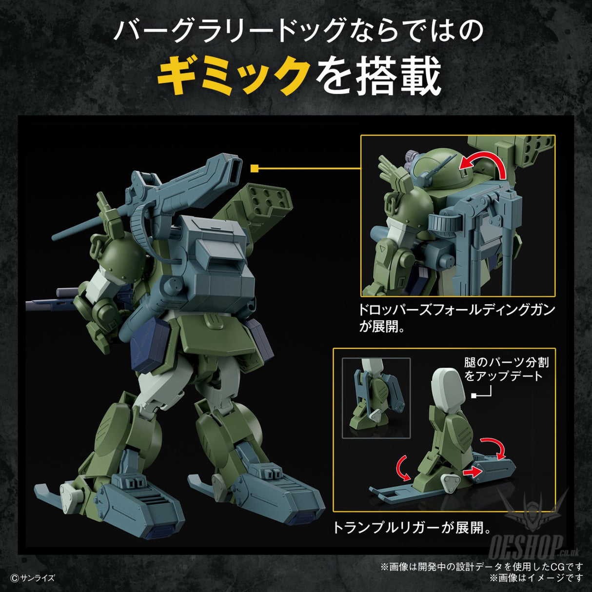 HG Burglarydog (Votoms) Scale Model Kits