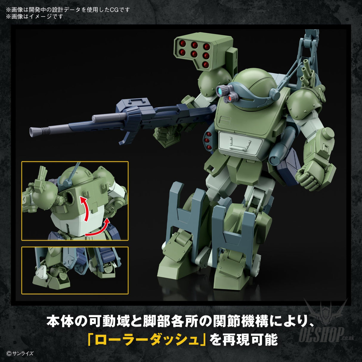 HG Burglarydog (Votoms) Scale Model Kits