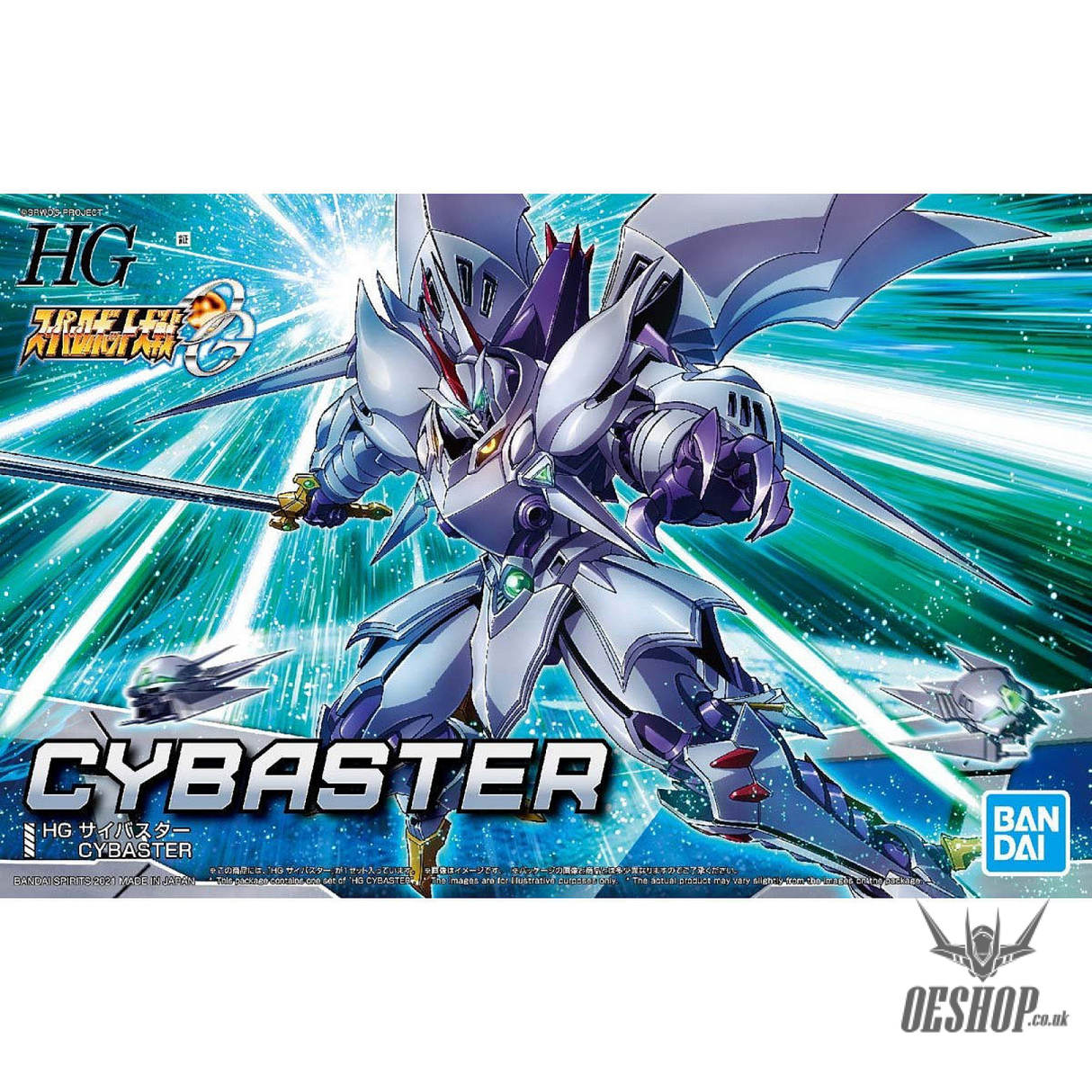 1/144 HG CYBASTER Bandai 42.99 OEShop