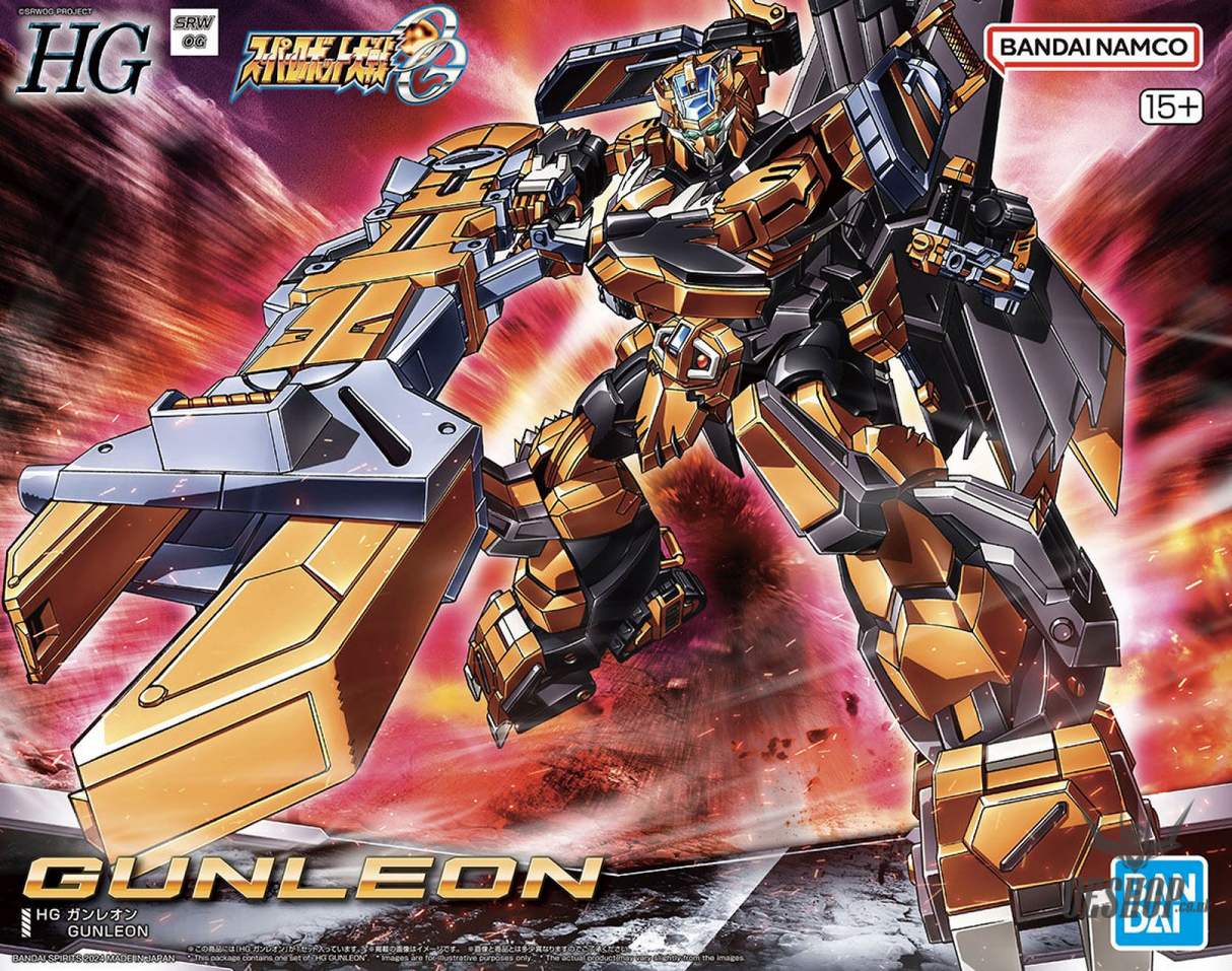 HG Super Robot Wars Gunleon Scale Model Kits