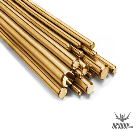 HobbyMio Brass Rods For Model Building (5pcs)