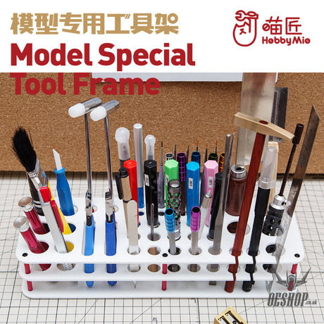 Hobbymio Desktop Tool Bracket White