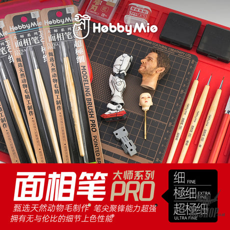 HobbyMio Modeling Brush Pro Pointed Brush Brush