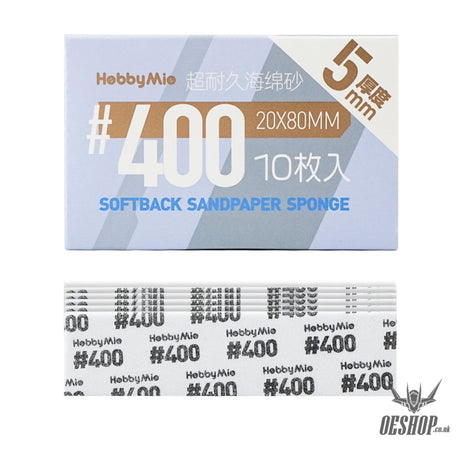 HobbyMio Softback Sandpaper Sponge 5MM #400