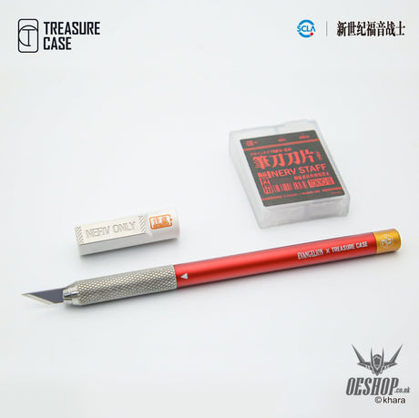 HobbyMio TREASURE CASE EVA-02 Version Fullmetal Design Knife Scribing Tools