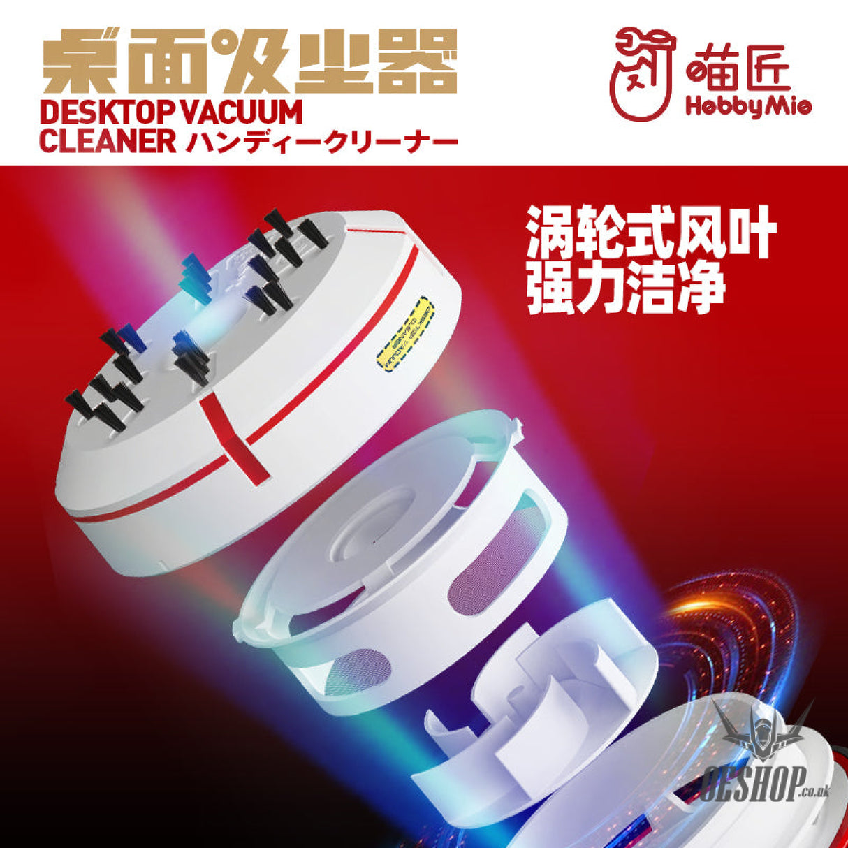 Hobbymio Vacuum Desktop Cleaner