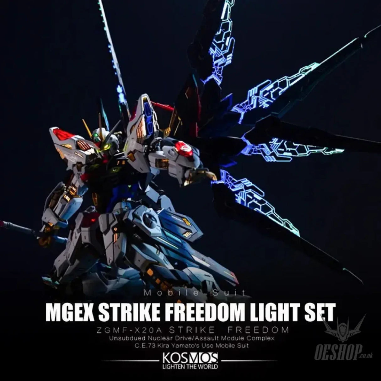 KOSMOS MGEX Strike Freedom LED Kit MGEX Model Lighting System Model Kits Accessories
