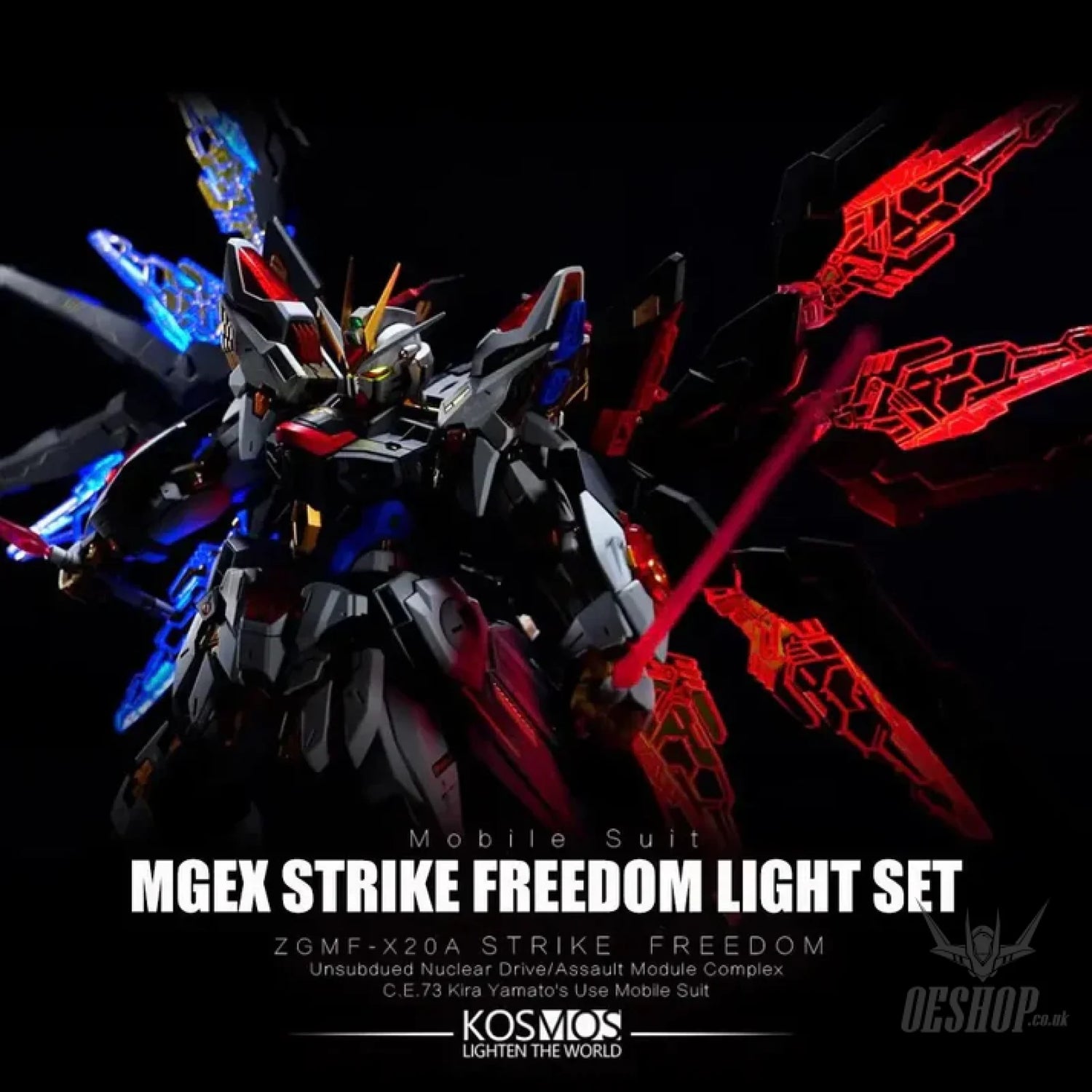 KOSMOS MGEX Strike Freedom LED Kit MGEX Model Lighting System Model Kits Accessories