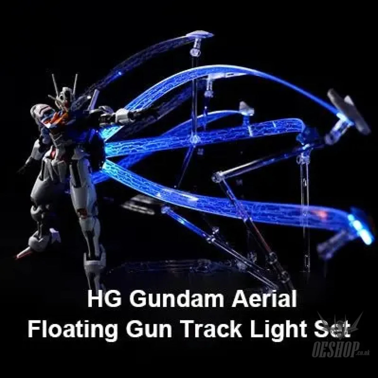 KOSMOS LED Unit HG Aerial / Aerial Rebuild / Calibarn Floating Gun Track Light Set HG Gundam Aerial Floating Gun Track