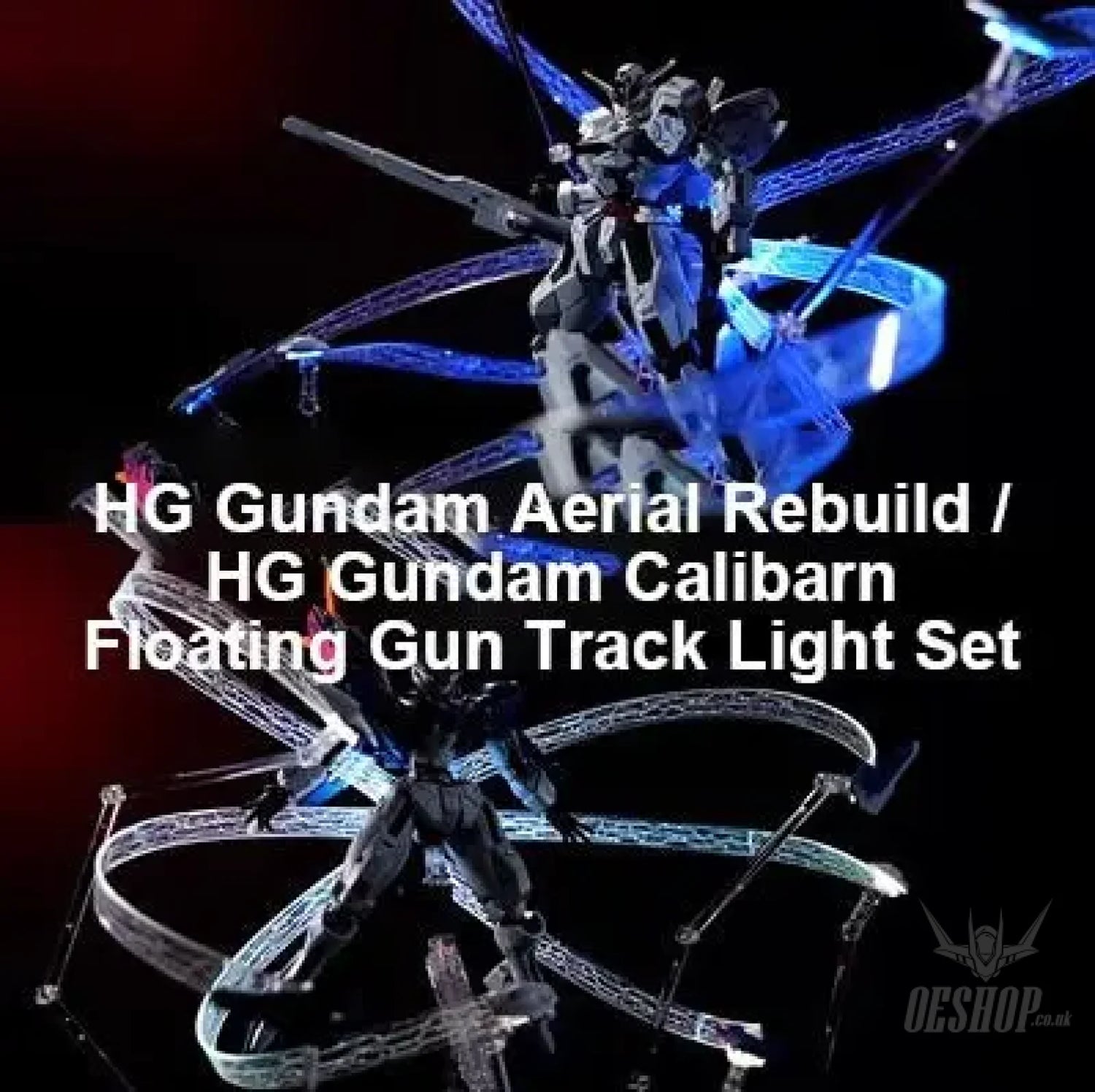 KOSMOS LED Unit HG Aerial / Aerial Rebuild / Calibarn Floating Gun Track Light Set Model Kits Accessories