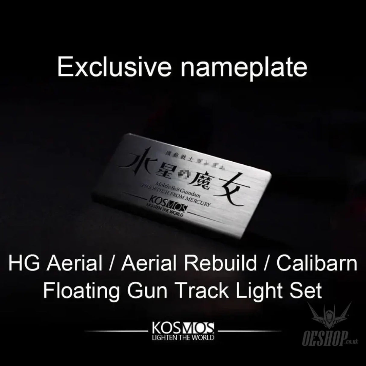 KOSMOS LED Unit HG Aerial / Aerial Rebuild / Calibarn Floating Gun Track Light Set Model Kits Accessories