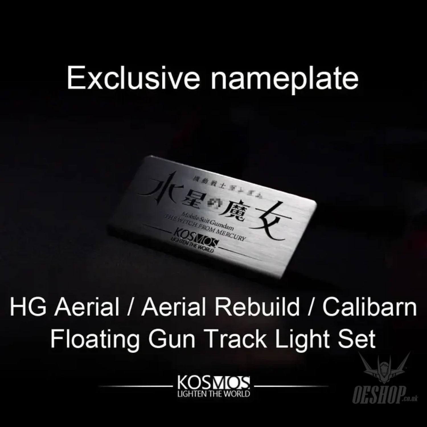 KOSMOS LED Unit HG Aerial / Aerial Rebuild / Calibarn Floating Gun Track Light Set Model Kits Accessories