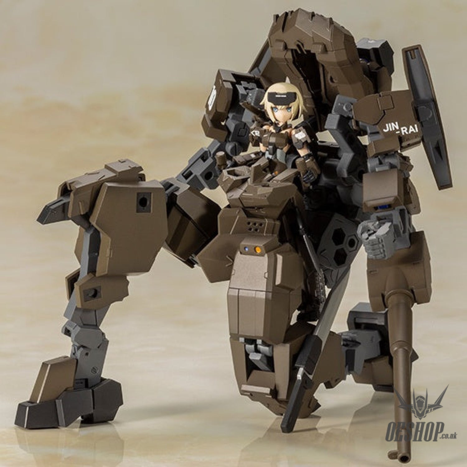 Kotobukiya Frame Arms Girl Hand Scale Gourai with Jinrai Armor Scale Model Kits