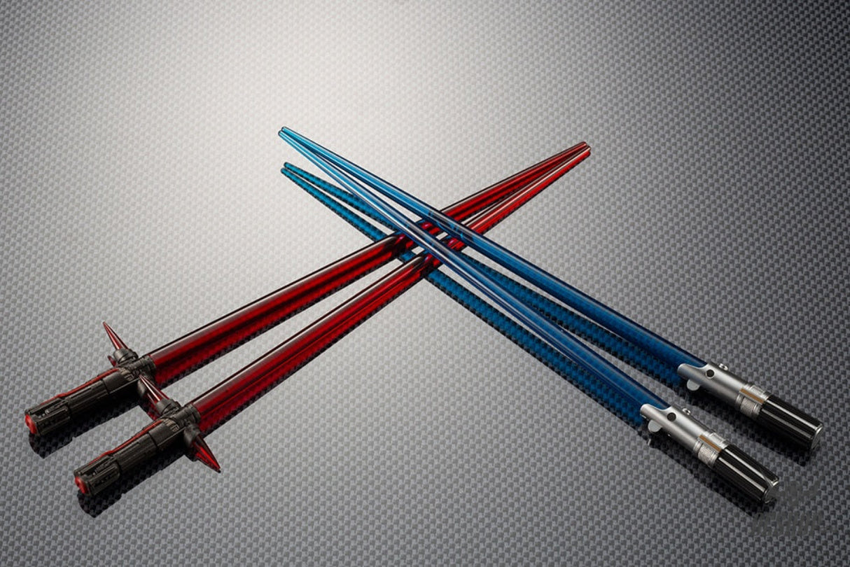 Kotobukiya: Lightsaber Chopsticks: Kylo Ren & Rey Battle Set Chopsticks
