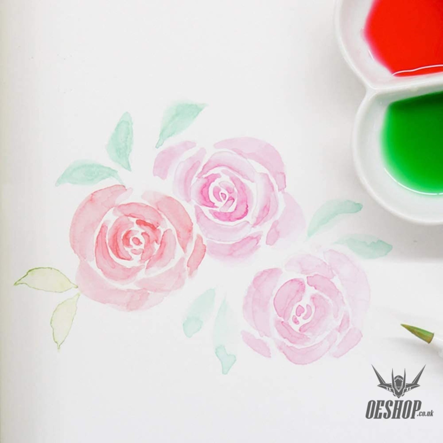 Kuretake Gansai Tambi 18 Watercolour Paints Set MC20/18V Kuretake 19.98 OEShop