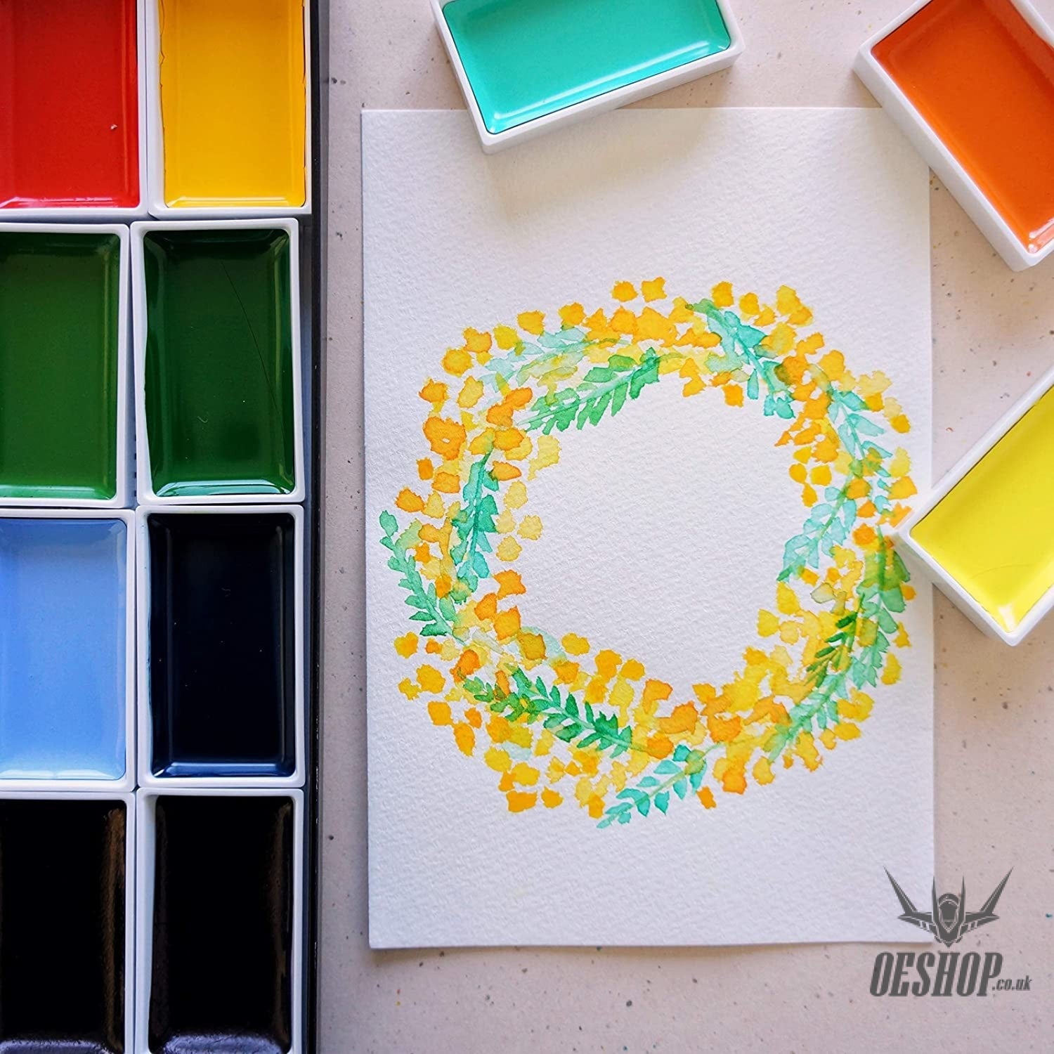 Kuretake Gansai Tambi 18 Watercolour Paints Set MC20/18V Kuretake 19.98 OEShop