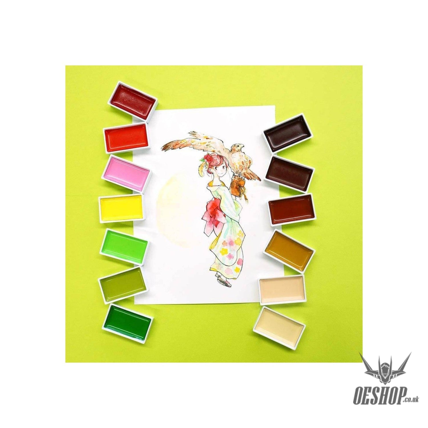 Kuretake Gansai Tambi 24 Watercolour Paints Set MC20/24V Kuretake 25.98 OEShop