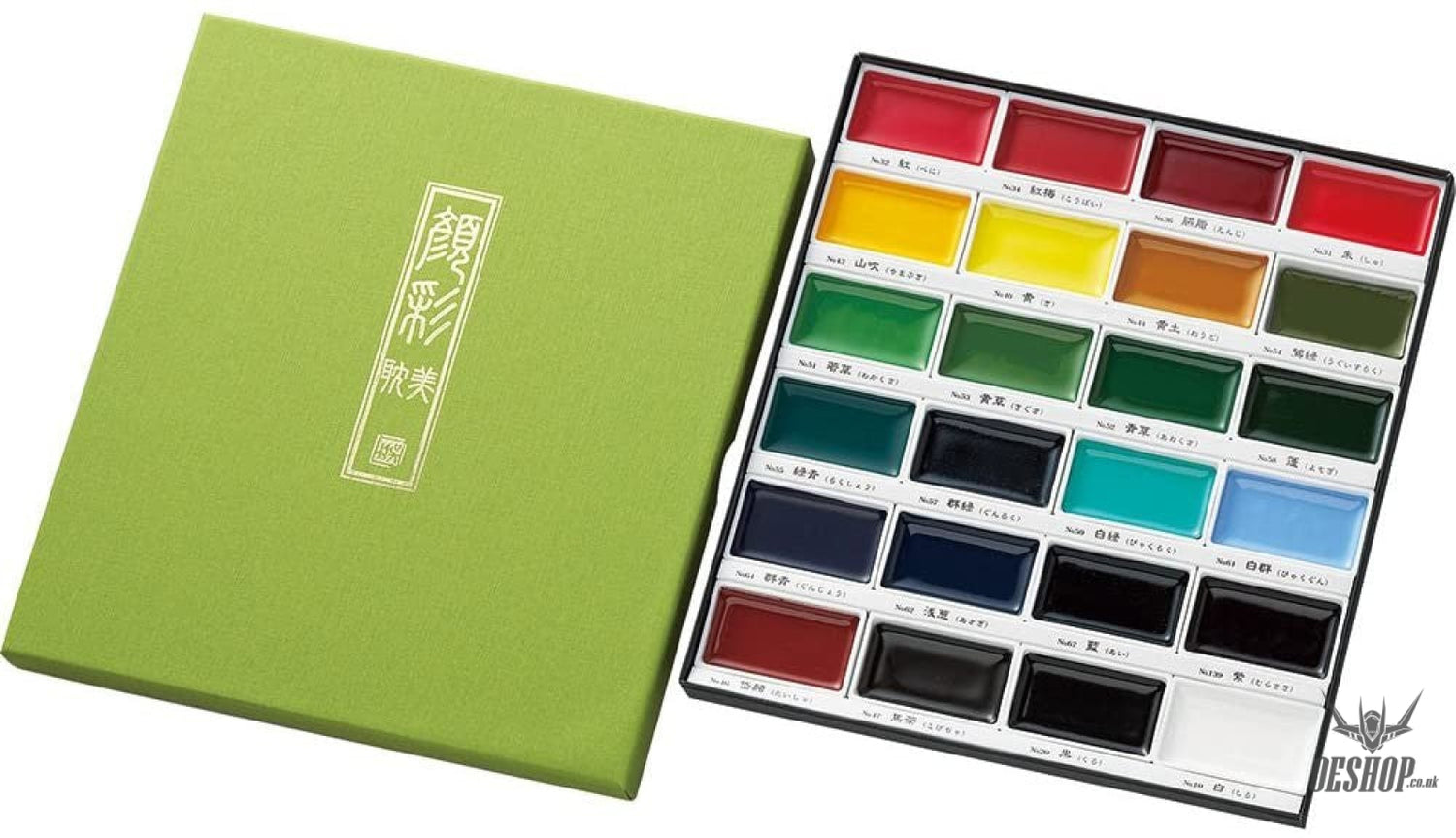 Kuretake Gansai Tambi 24 Watercolour Paints Set MC20/24V Kuretake 25.98 OEShop