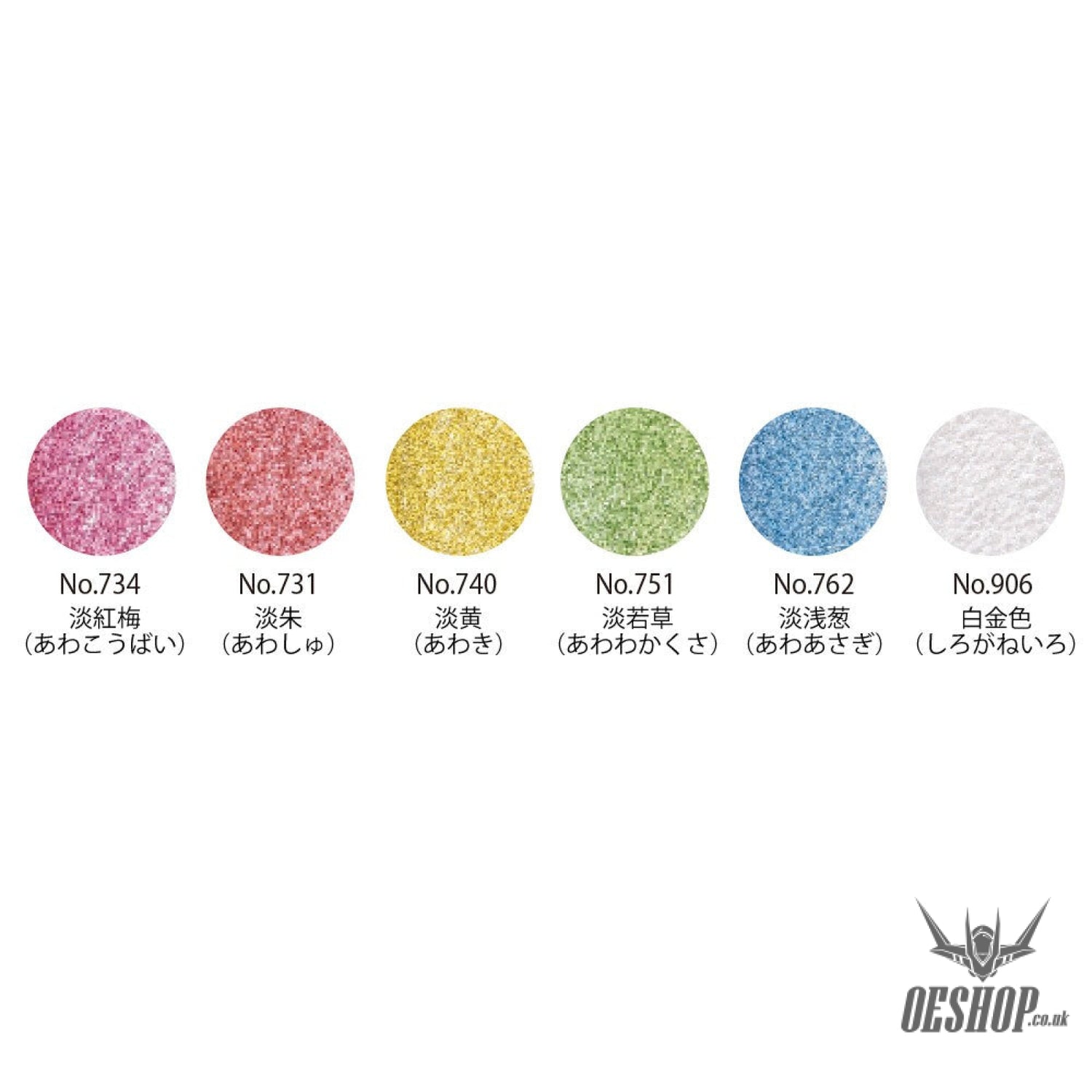 Kuretake Gansai Tambi Pearl Colors 6 Pastels Paints Set MC20PC /6V Kuretake 13.98 OEShop