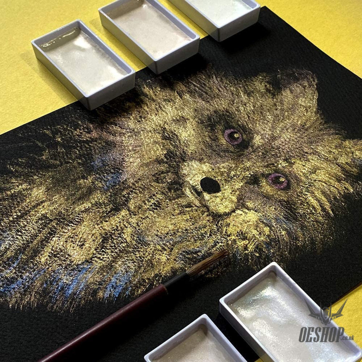 Kuretake Gansai Tambi Pigments Opal Colors 6 Paints Set MC20OC/6V Kuretake 13.98 OEShop