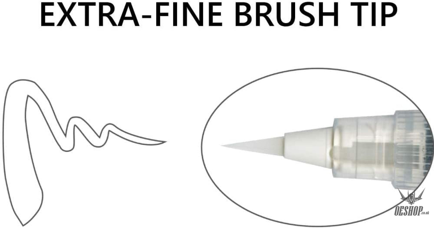 Kuretake Zig Cartoonist Brush Pen White CNBW-01S Kuretake 6.99 OEShop