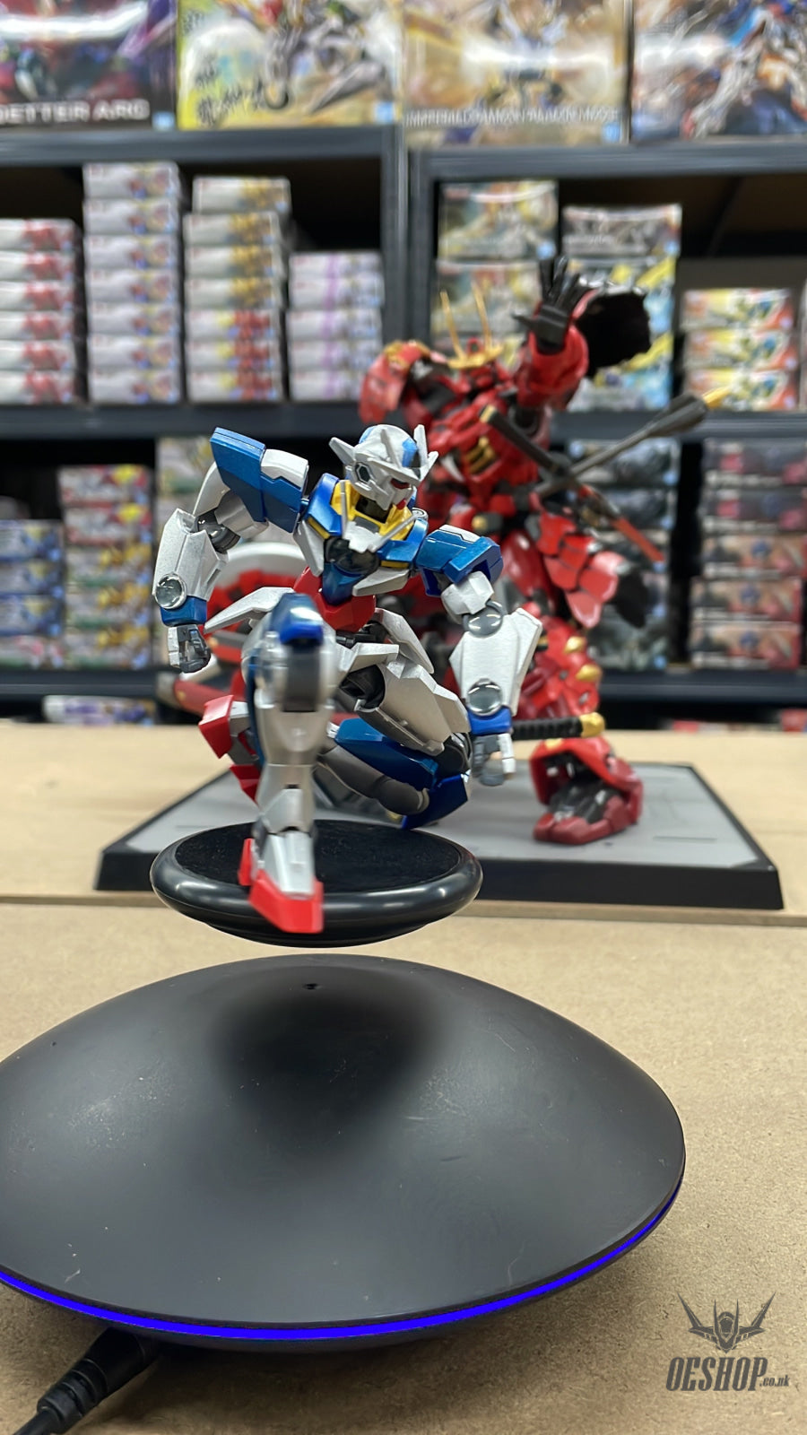 LED Electric Magnetic Levitation Floating Display Stand Display Stand