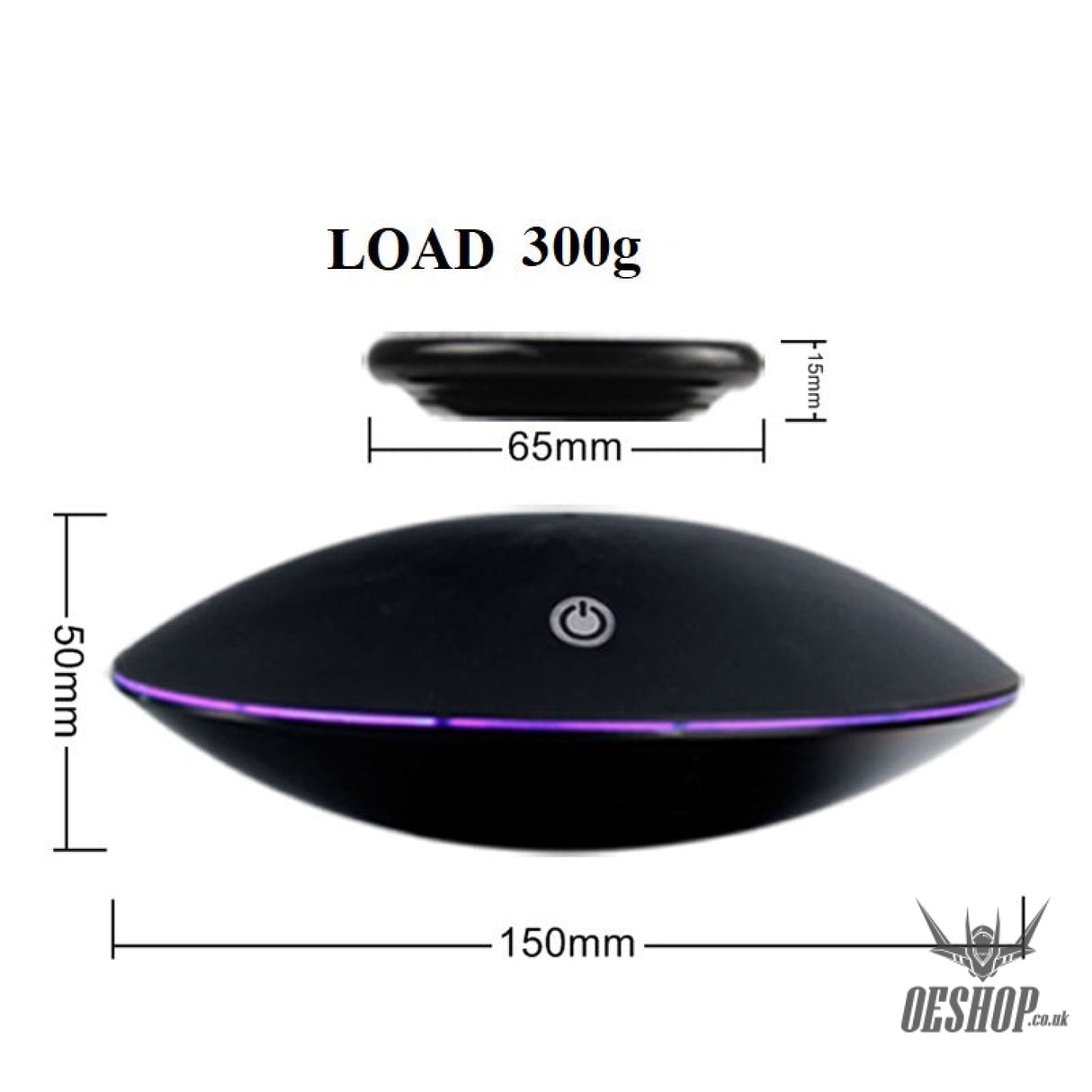 LED Electric Magnetic Levitation Floating Display Stand Display Stand