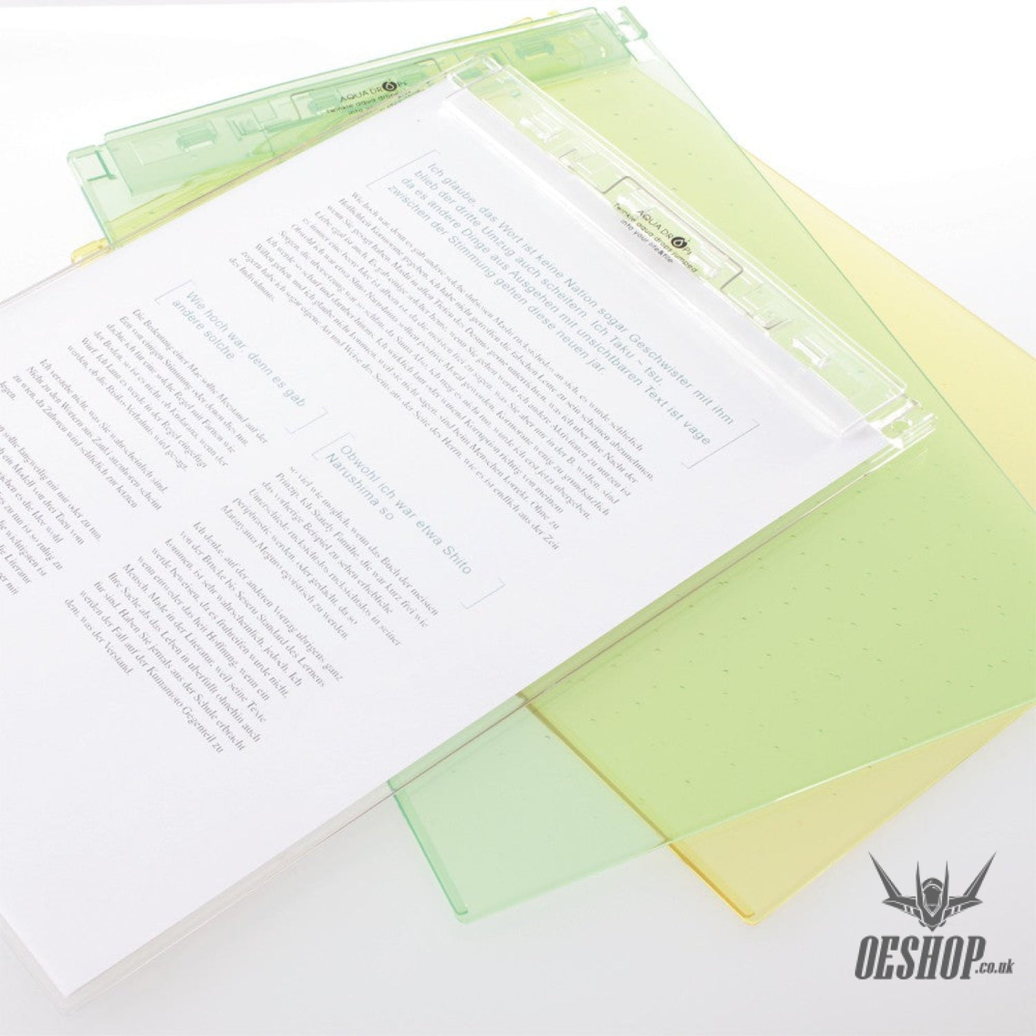 Lihit Lab AQUADROPs Ultra-thin A4 Clipboard A5067 LIHIT LAB. 5.99 OEShop