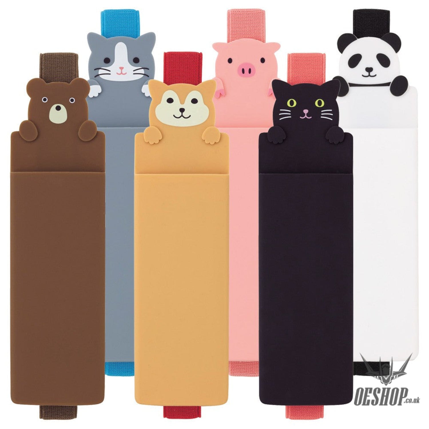 Lihit Lab PuniLabo Book Band Pen Case - Bear A7720-1 LIHIT LAB. 9.99 OEShop