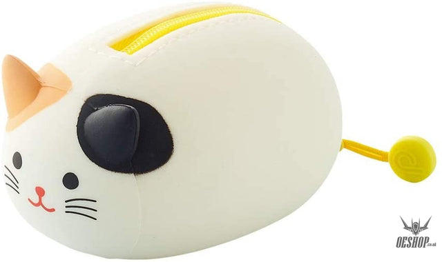 LIHIT LAB PuniLabo Mini Zipper Pouch - White cat A7780-7 LIHIT LAB. 9.99 OEShop