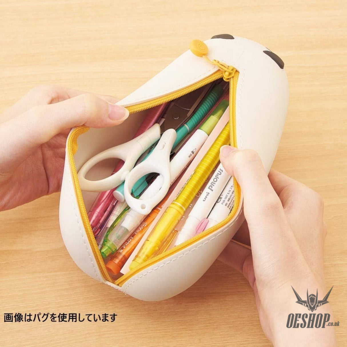 Lihit Lab PuniLabo Sleeping Pen Pouch BIG - White Cat A7800-7 LIHIT LAB. 14.98 OEShop